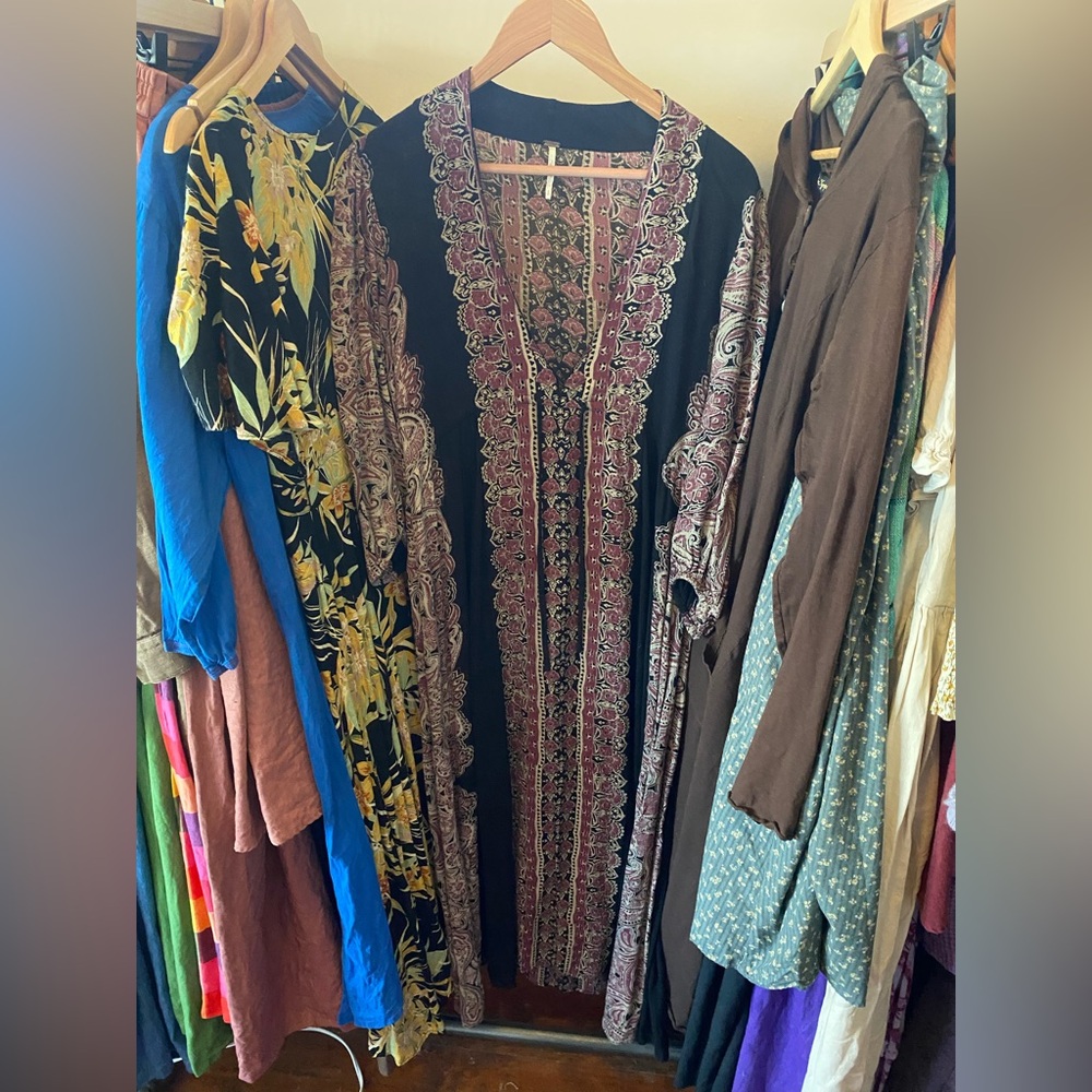 Free People Azalea Paisley Maxi Dress